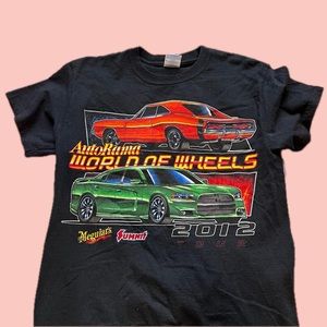 2012 World of Wheels tee - a great piece for any car or graphic tee enthusiast